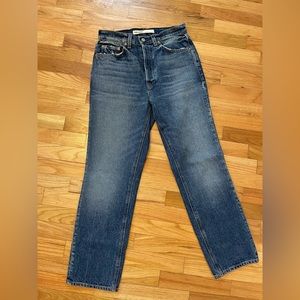 GRLFRIEND Straight Leg Jeans